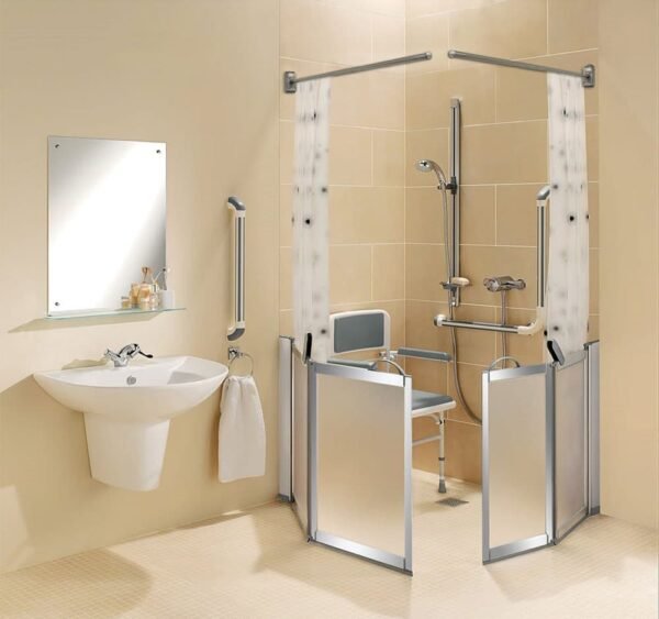 Assisted Solutions shower curtain rail